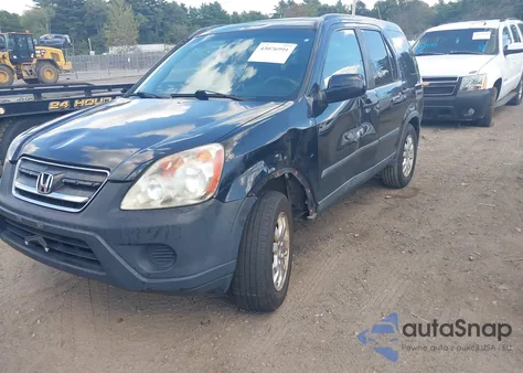 2006 Honda Cr-V Ex из США, поврежденный, VIN SHSRD78886U400762